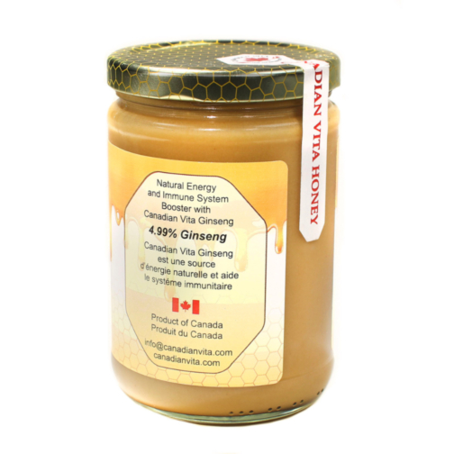 Mật Ong Nhân Sâm Canadian Vita Ginseng Honey