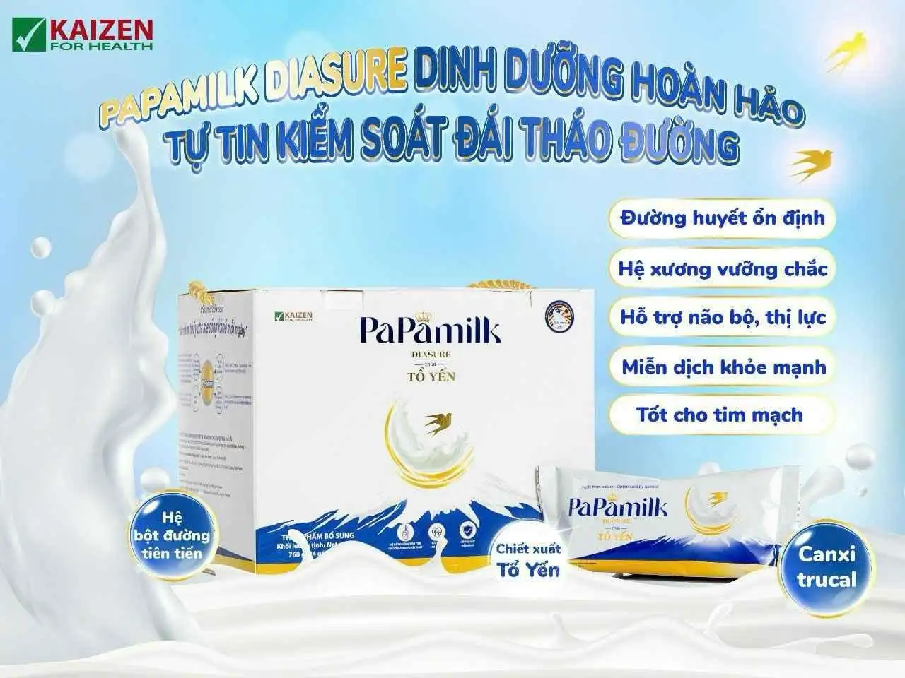 Chọn Sữa Cho Người Bị Tiểu đường Như Thế Nào - Papamilk Diasure Cho Người Tiểu đường