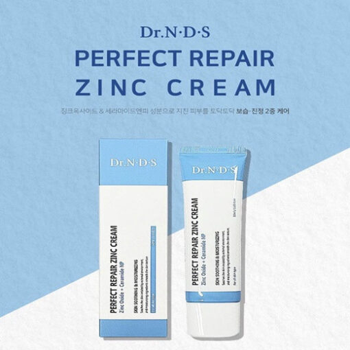 Kem phục hồi kẽm Dr. NDS Perfect Repair cream Zinc Oxide 2% + CERAMIDE NP chính hãng giá rẻ - Droppii Shops