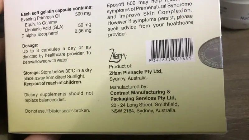 Eposoft, thương hiệu Zifam , Eposoft là sản phẩm của công ty dược phẩm Zifam tại Australia - Droppii Shops