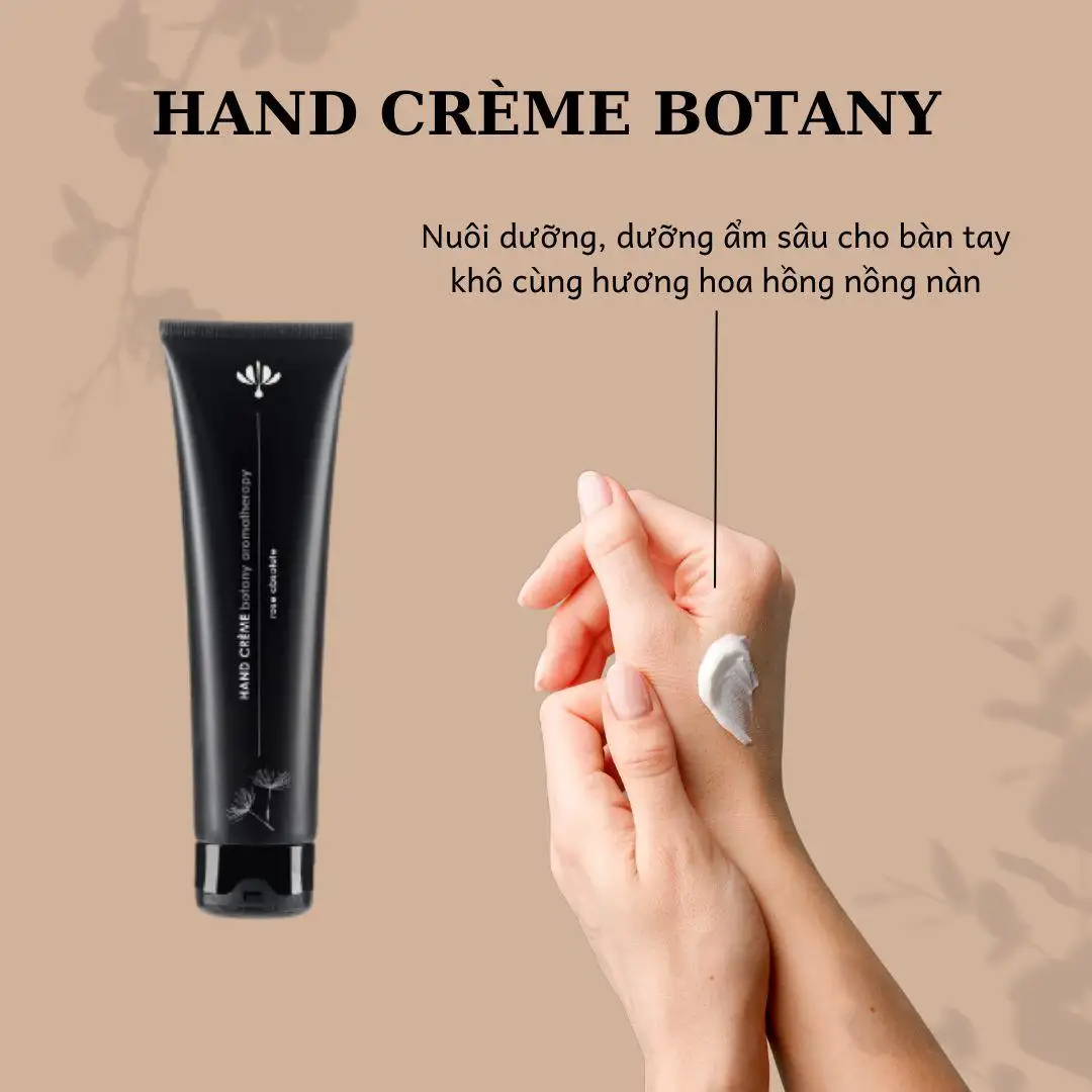Clean Skincare Cream Features - Kem Dưỡng Da Tay Botany Hoa Hồng Tinh Khiết Hand Creme 75g - Droppii Shops