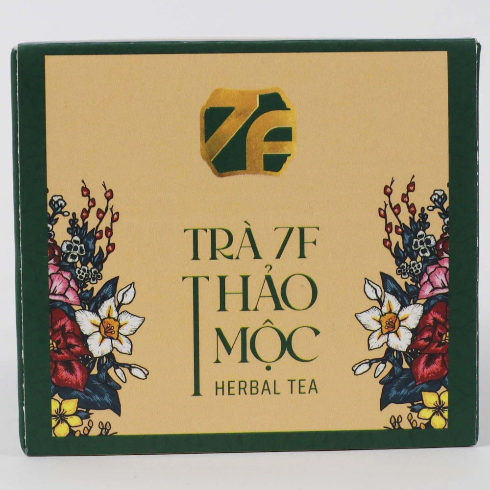 Hộp Trà Thảo Mộc ổn định đường Huyết 7f Herbal Tea - Droppii Shops
