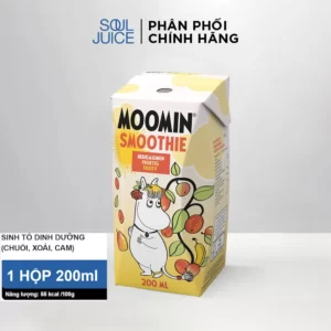 Sinh TỐ Dinh DƯỠng (chuỐi XoÀi Cam) - Smoothie TrÁi CÂy Moomin - Moomiin Smoothie Fruity