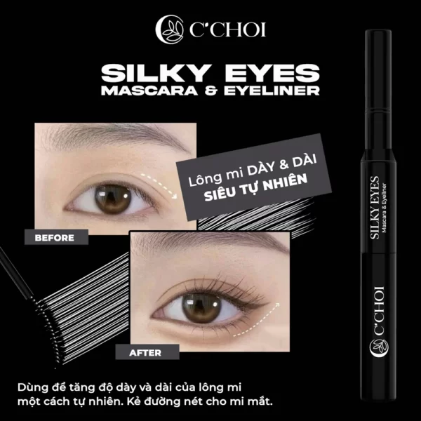 Silky Eyes - Mascara & Eyeliner - Punar - Droppii Shops