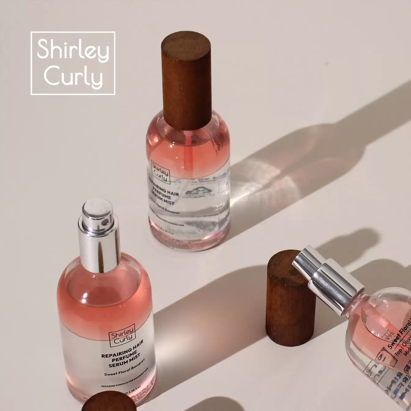 Xịt dưỡng tóc nước hoa - Shirley Curly repairing hair perfume serum mist 100ml - Droppii Mall