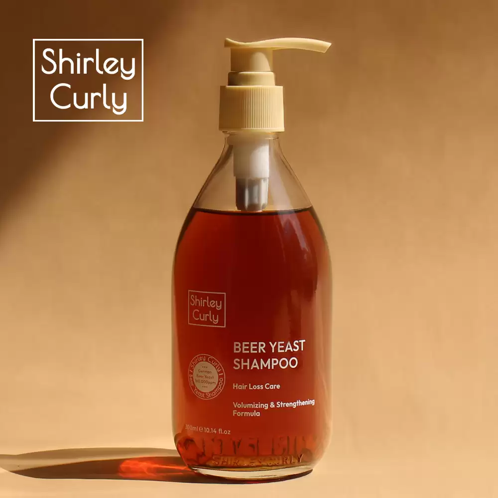 Dầu gội giúp ngăn rụng tóc Shirley Curly Beer Yeast shampoo 300ml - Droppii Shops