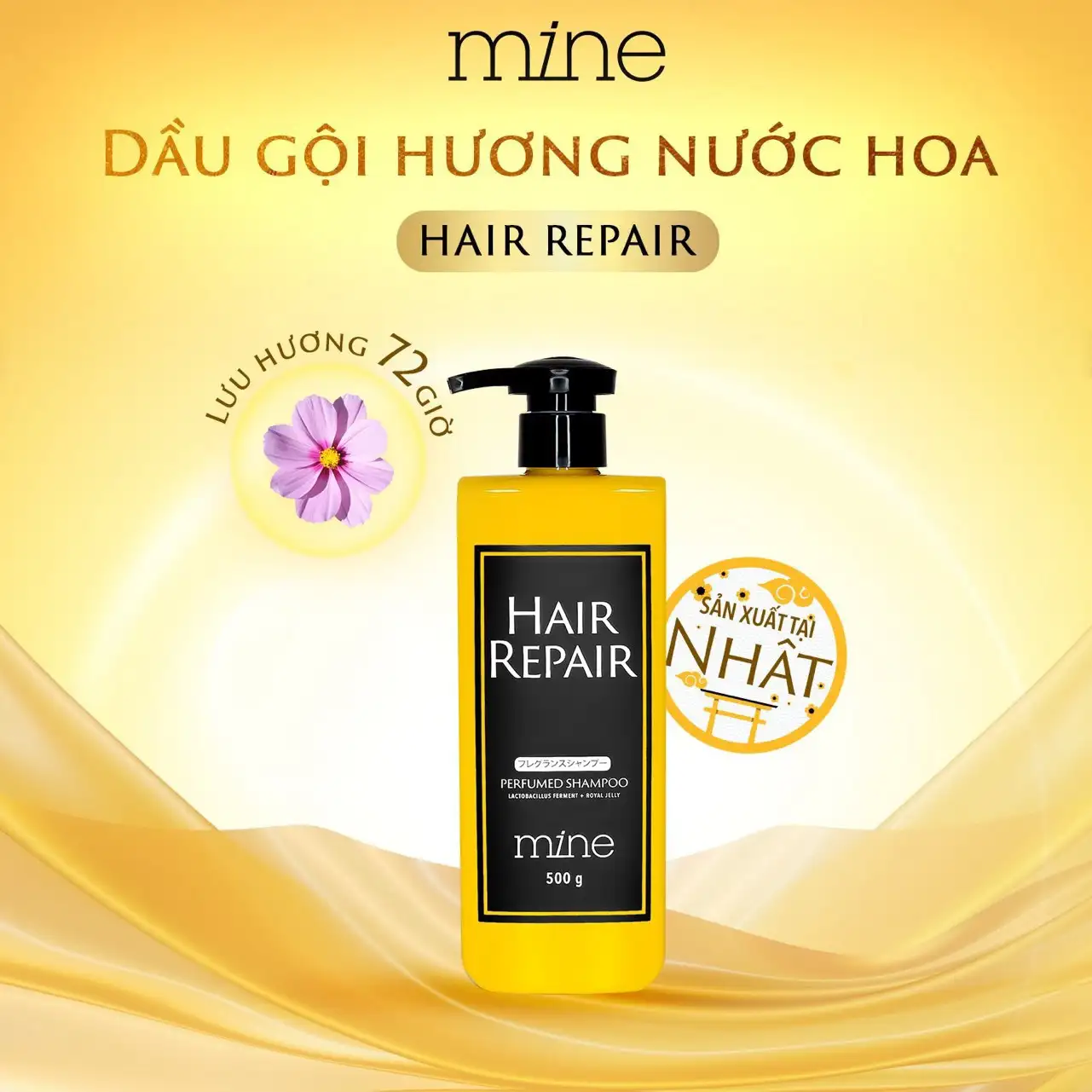 Dầu gội Mine Hair Repair Perfumed Shampoo 500g - Droppii Mall