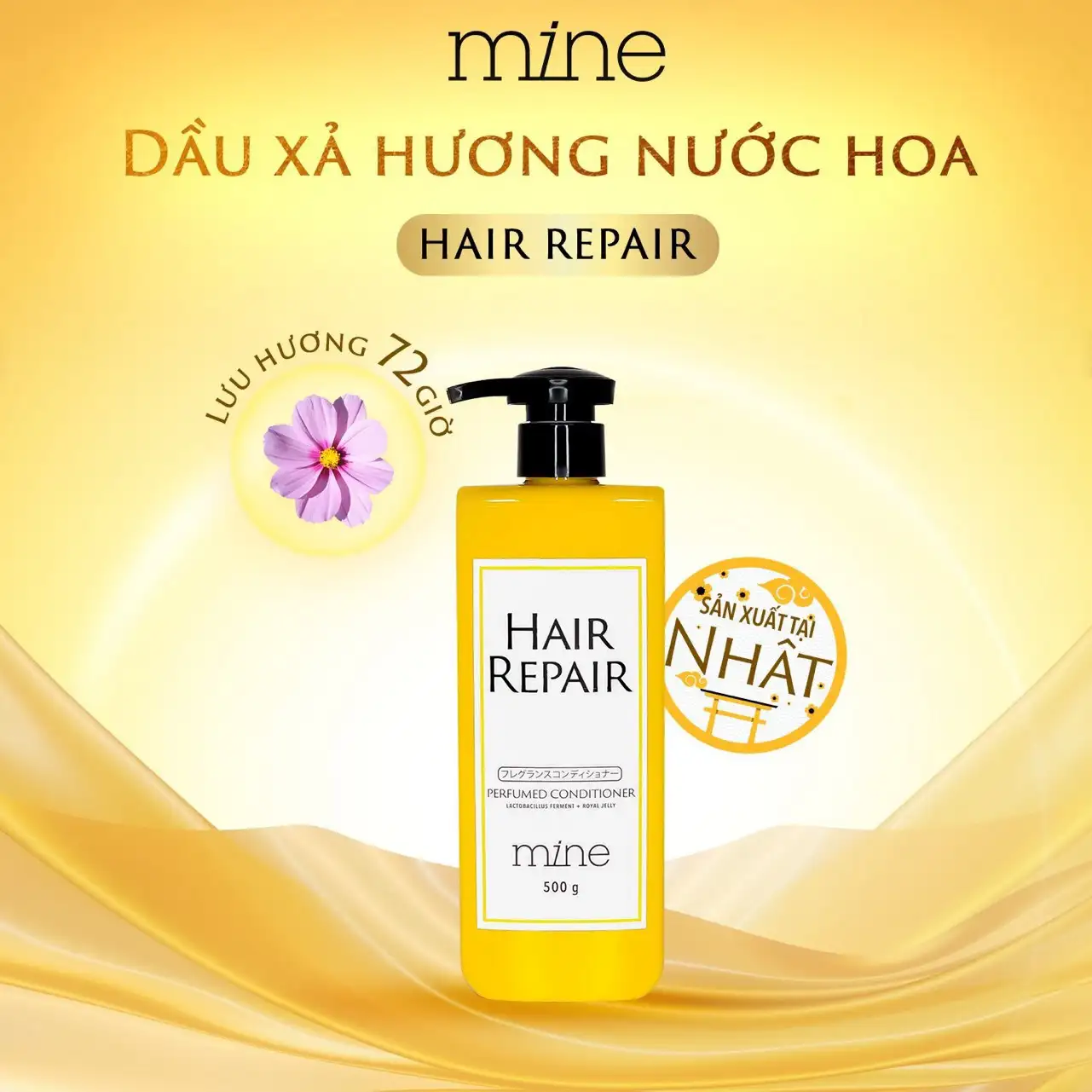 Dầu xả Mine Hair Repair Perfumed Conditioner 500g - Droppii Mall